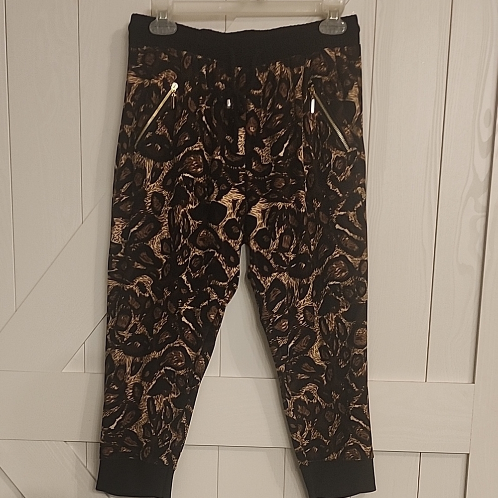 Chic Black and Gold Joggers